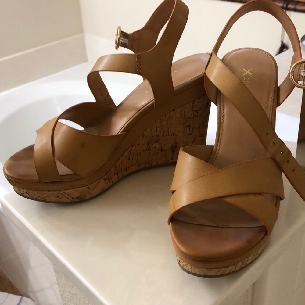 Tan Wedges from Xappeal